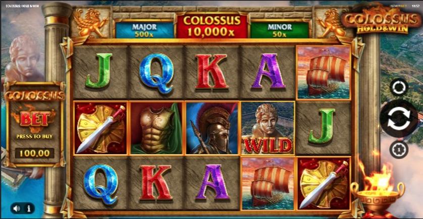 Colossus Hold and Win demo