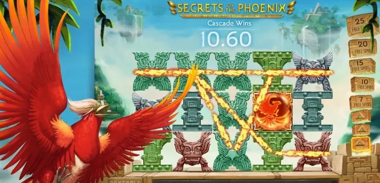 secrets of the phoenix slot